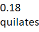 0.18 quilates