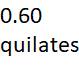 0.60 quilates