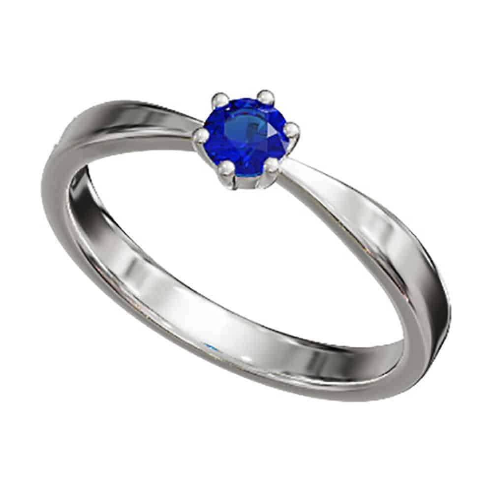 S1A B4 B Anillo Zafiro Francodavinci