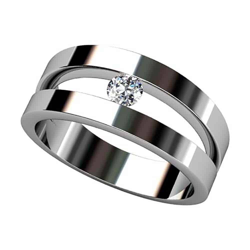 S1C A15 B Solitario Diamante Talla Brillante