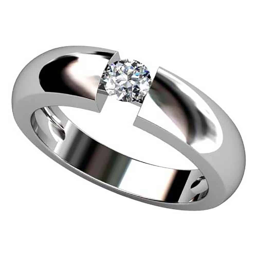 S1D A25 B Solitario Diamante Talla Brillante