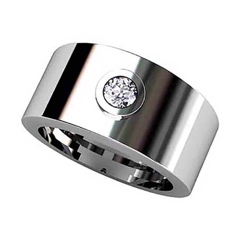 S1G A25 B Solitario Diamante Talla Brillante Franco Da Vinci