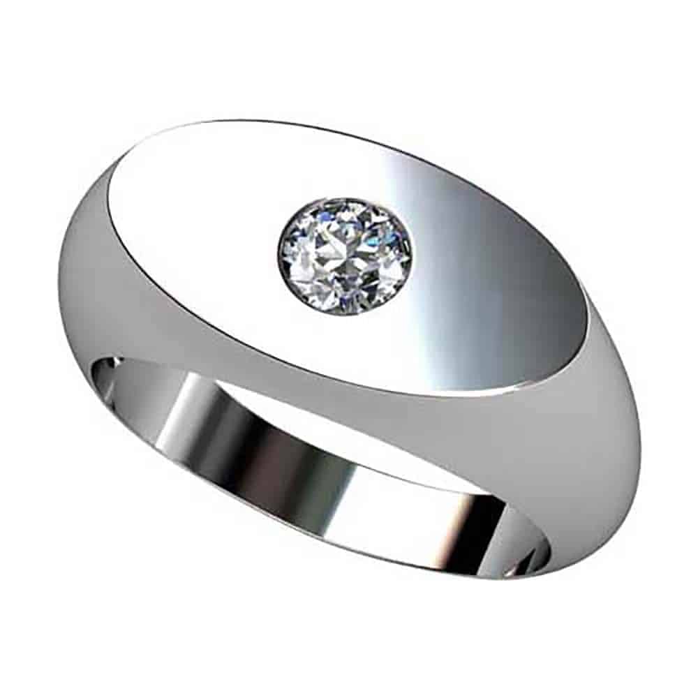 S1S A25 B Solitario Diamante Talla Brillante Franco Da Vinci