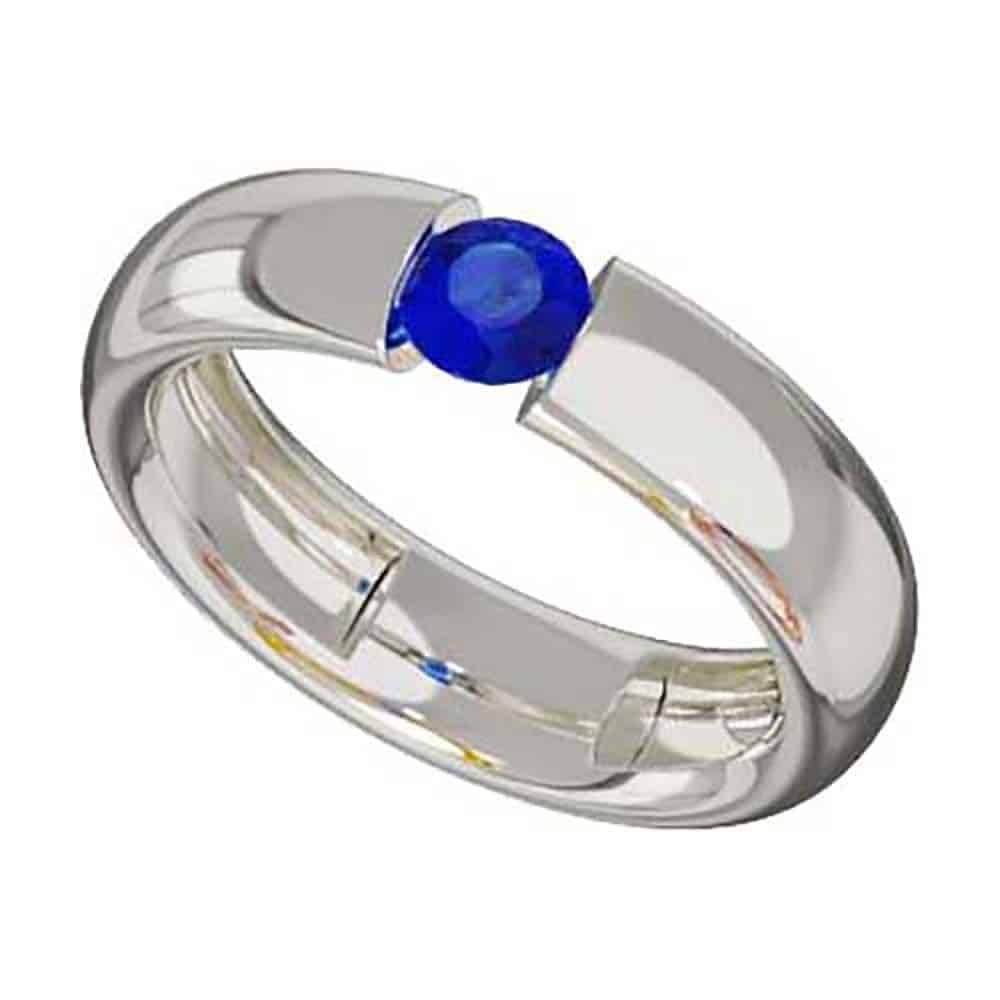 S1T B5 B Anillo Zafiro Francodavinci