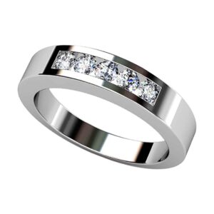 3 tamaños de diamantes y en 4 metales preciosos. ref-S2C-5