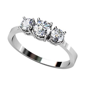 4 tamaños de diamantes y en 4 metales preciosos. ref-S5D