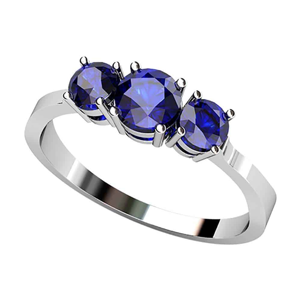 S5D B45B35 B Sortija De Zafiro