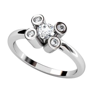 4 tamaños de diamantes y en 4 metales preciosos. ref-S5F