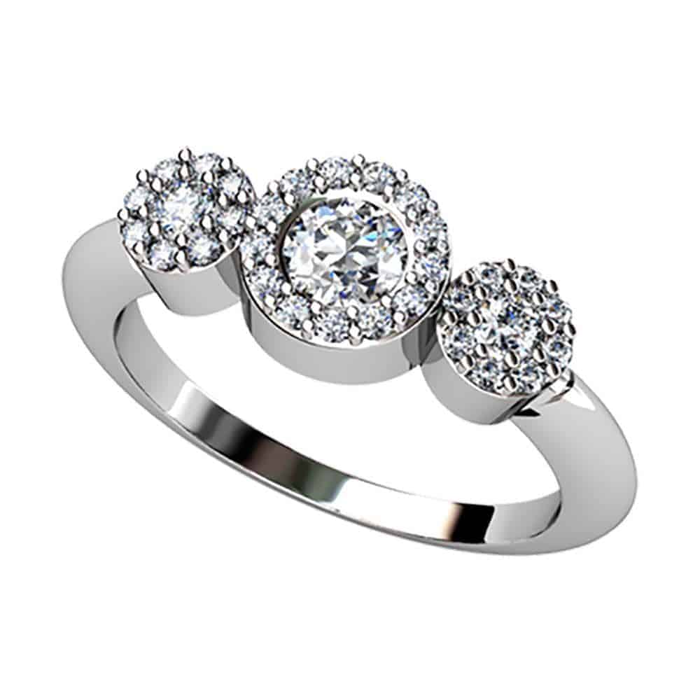 S5V A25A10A29 B Sortija Diamantes Talla Brillante