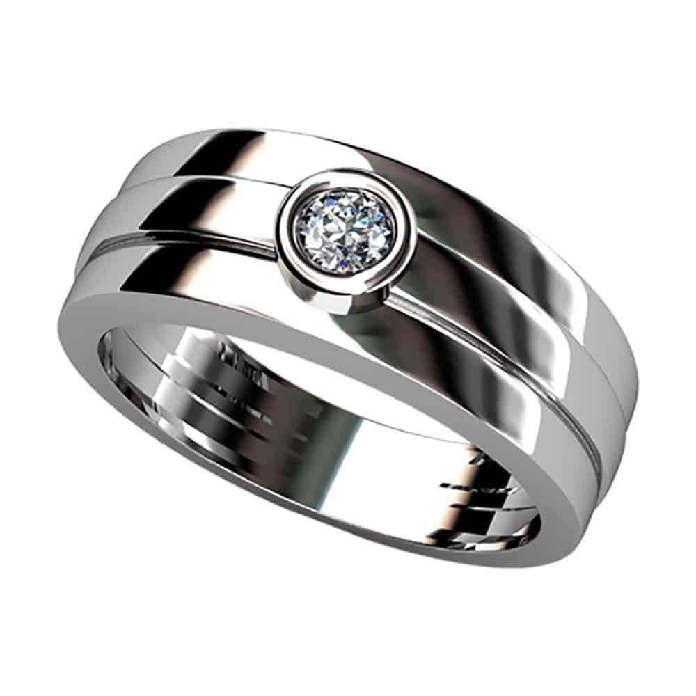 S6A A10 B Sortija Diamante Brillante