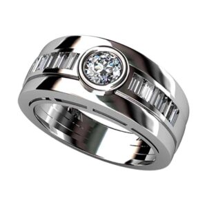 1 tamaño de diamante y en 4 metales preciosos. ref-S6B-A35L70