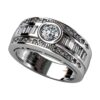 S7B A35L70 B Anillo Sortija Diamante Brillante