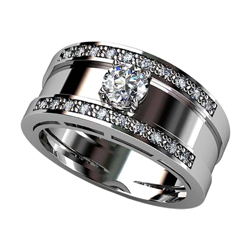 S7C A35A20 B Anillo Sortija Diamante Brillante