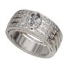 S7D A57A28 B Anillo Diamante Brillante Francodavinci