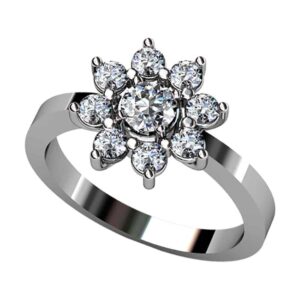 1 tamaño de diamante y en 4 metales preciosos. ref-S8R-A25A40