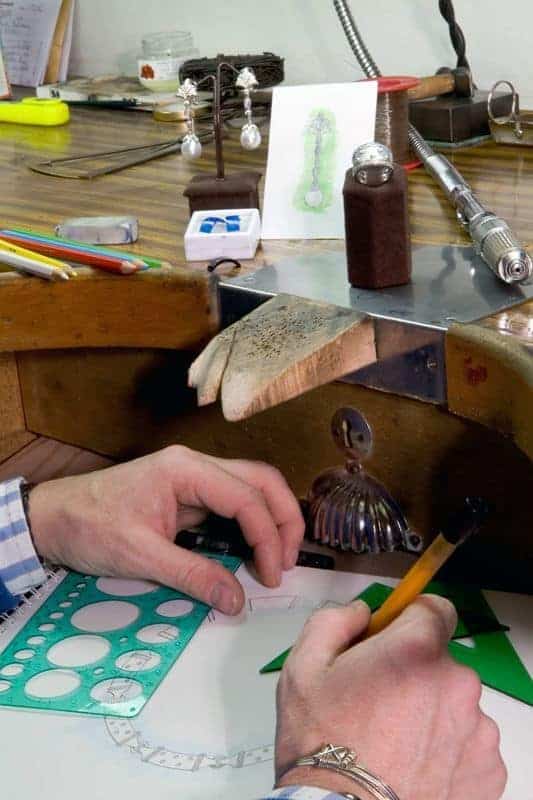 CIO Joyeros - Diseño de pieza de alta joyería modular Franco Da Vinci - Sevilla